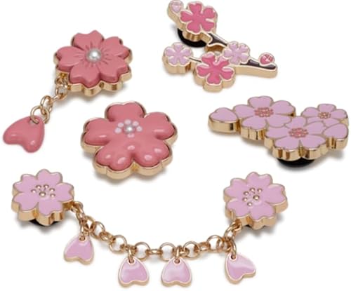 CROCS Jibbitz™ Shoe Charms - Blooming Cherry Blossom 5  Pack