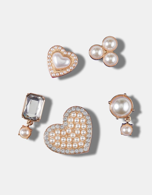 CROCS Jibbitz™ Shoe Charms -Pearly Gates 5 Pack