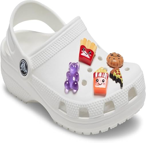 CROCS Jibbitz™ Shoe Charms - Snack Food Best Sellers 5 PACK