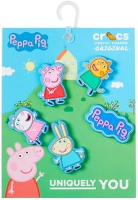 CROCS Jibbitz™ Shoe Charms - Peppa Pig 5 Pack