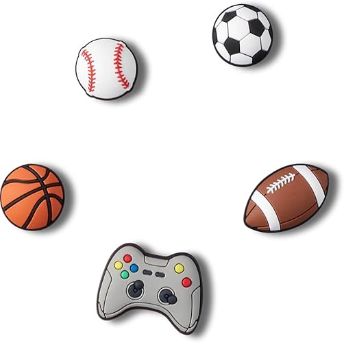 CROCS Jibbitz™ Shoe Charms - Sports 5 Pack