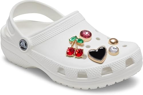 CROCS Jibbitz™ Shoe Charms - Elevated Red 5 Pack