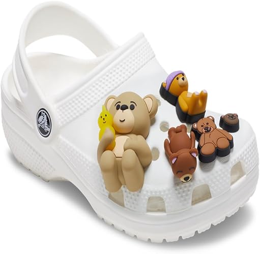 CROCS Jibbitz™ Shoe Charms - Bears Oh My 5 Pack