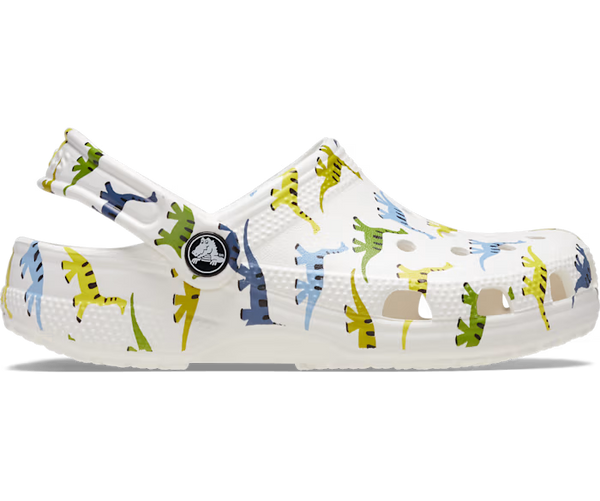 KIDS CLASSIC CHARACTER PRINT CLOG - Dinosaur