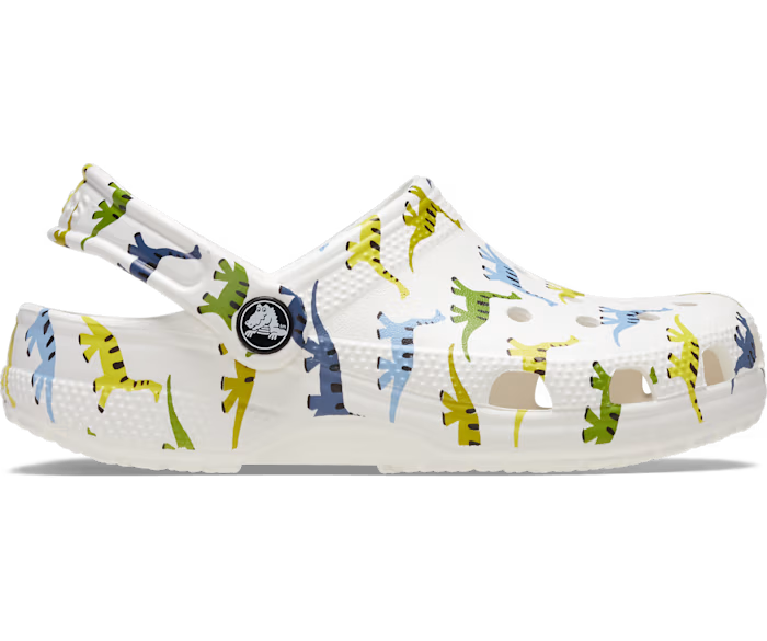 KIDS CLASSIC CHARACTER PRINT CLOG - Dinosaur