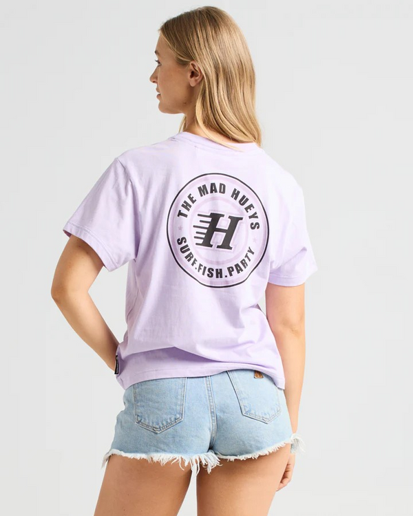 The Mad Hueys H SERIES | WOMENS SS TEE - BABY LILAC