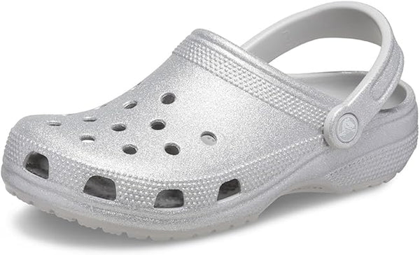 CLASSIC GLITTER CLOG - Silver