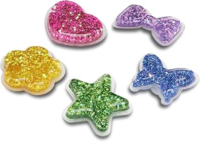 CROCS Jibbitz™ Shoe Charms - Squish Shapes 5 Pack