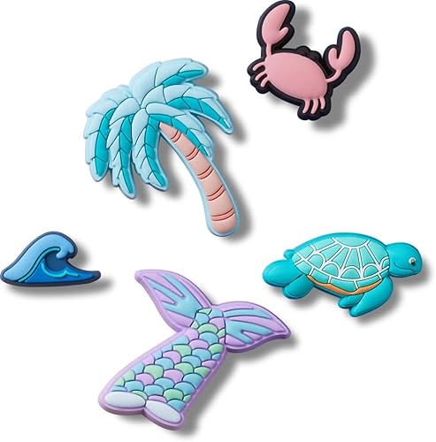 CROCS Jibbitz™ Shoe Charms - Good Mix Oceanside 5 Pack