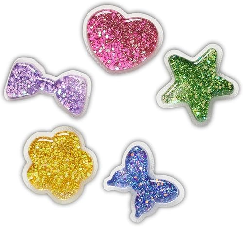 CROCS Jibbitz™ Shoe Charms - Squish Shapes 5 Pack