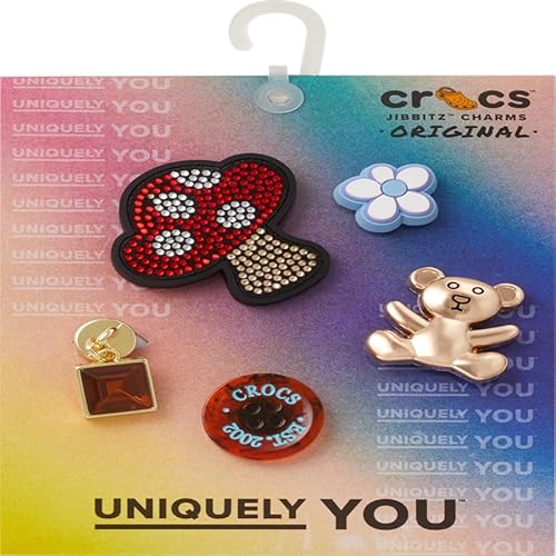 CROCS Jibbitz™ Shoe Charms - Natural Fresh Prep 5 PK