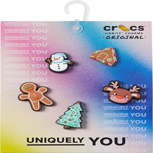 CROCS Jibbitz™ Shoe Charms - Cutie Christmas 5 Pack