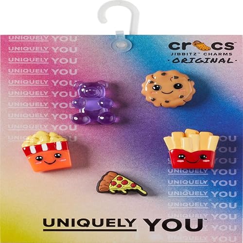 CROCS Jibbitz™ Shoe Charms - Snack Food Best Sellers 5 PACK