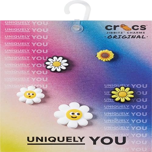 CROCS Jibbitz™ Shoe Charms - All the Daisies 5 Pack