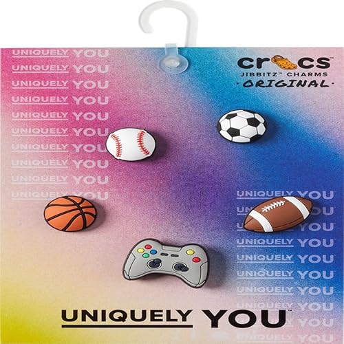 CROCS Jibbitz™ Shoe Charms - Sports 5 Pack