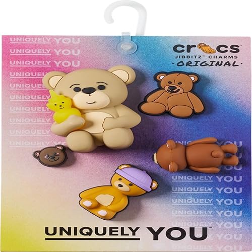 CROCS Jibbitz™ Shoe Charms - Bears Oh My 5 Pack