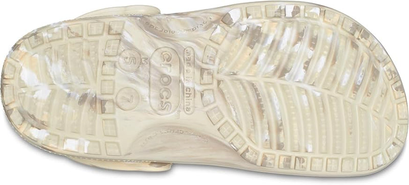 CLASSIC MARBLED CLOG - Bone/Multi