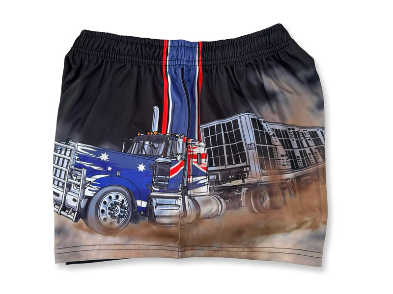 AFS Aussie Flag Truck Footy Shorts - With Pockets