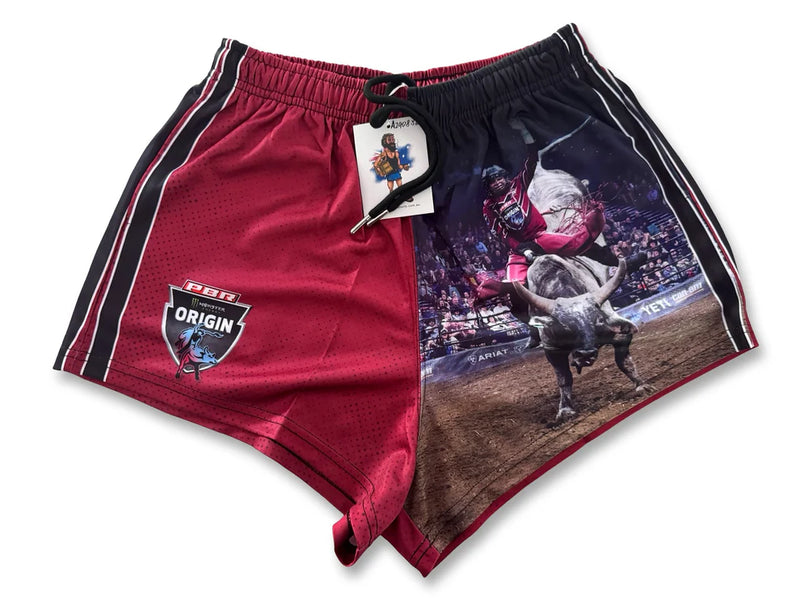 AFS PBR Origin Footy Shorts – QLD Maroons
