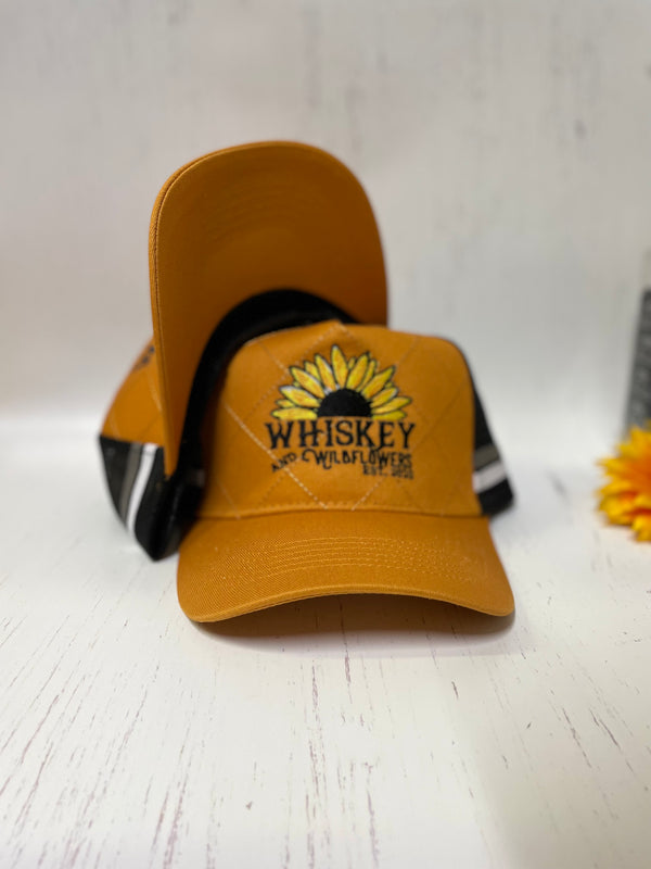 W&W Mustard Cross Stitch Trucker Cap DEC