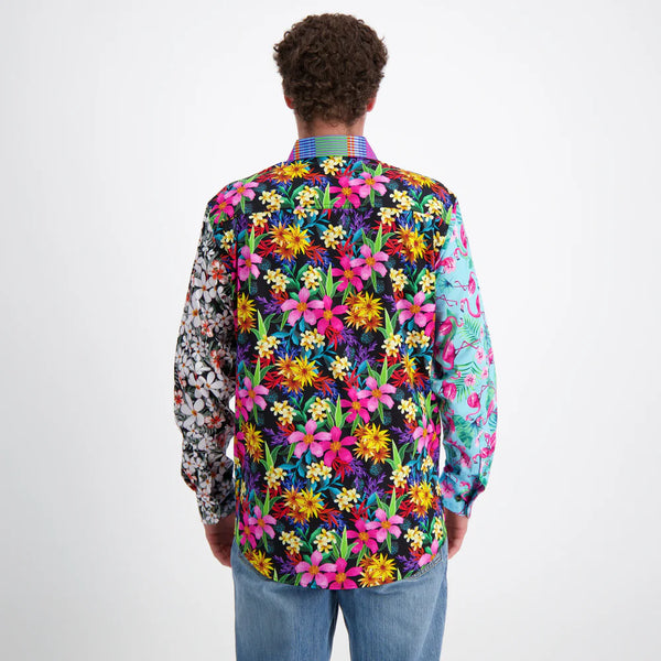 Coastal Cowboys - Jungle Mens Half Button Workshirt