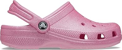 TODDLER CLASSIC GLITTER CLOG - Pink Tweed Glitter