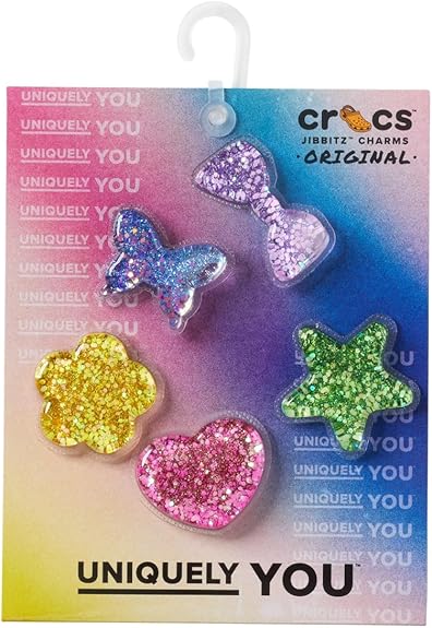 CROCS Jibbitz™ Shoe Charms - Squish Shapes 5 Pack