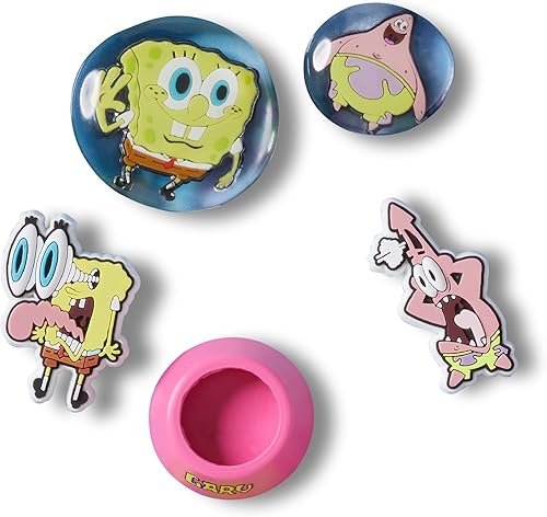 CROCS Jibbitz™ Shoe Charms - Spongebob Bubble 5 Pack