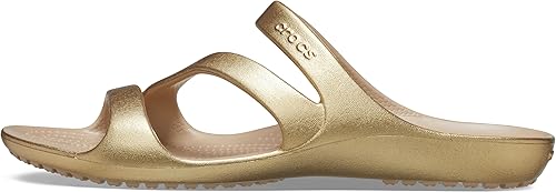 CROCS Kadee II Metallic Sandal  Womens Gold