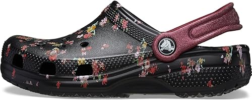 KIDS CLASSIC DITSY FLORAL CLOG - Black/Multi