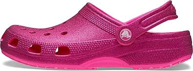 CLASSIC GLITTER CLOG - Pink Crush