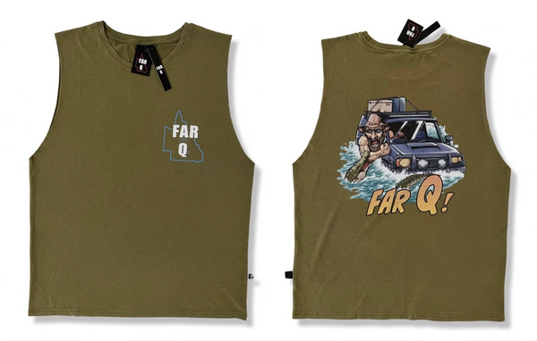 FARQ Singlet - Croc Bite