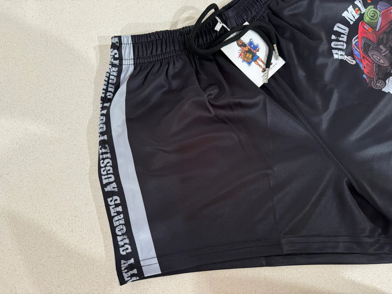 AFS HOLD My Beer - Footy Shorts With Pockets