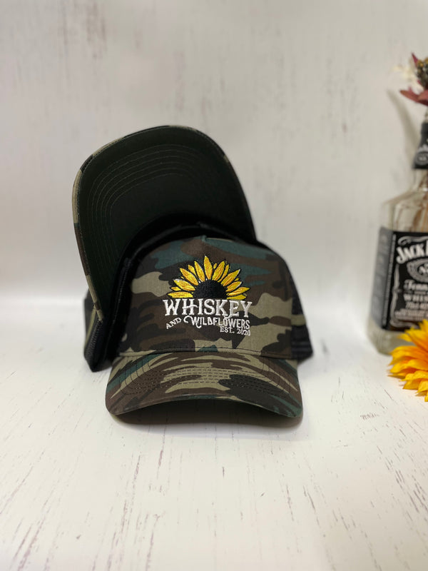 W&W Camo Trucker Cap DEC