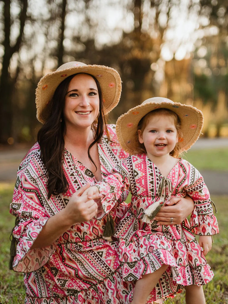 KashKiya - Pink BoHo Dream Dress