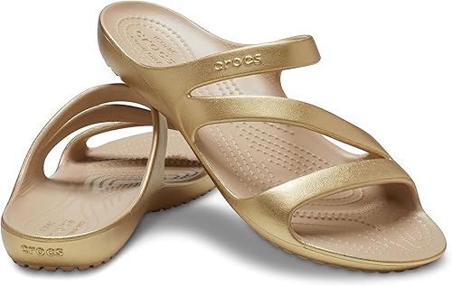 CROCS Kadee II Metallic Sandal  Womens Gold