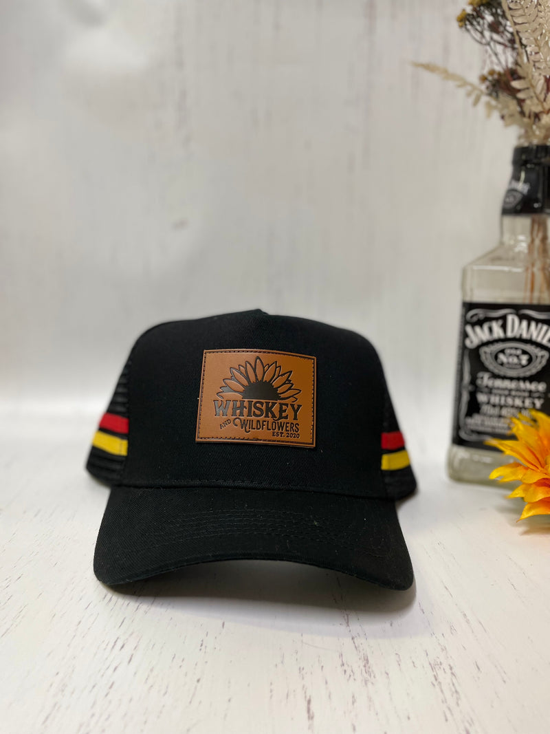 W&W Black Red and Yellow Trucker Cap DEC