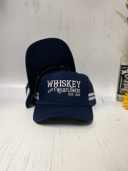 W&W Navy & White Trucker Cap DEC