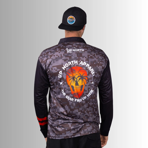 Up North Apparel - Skull Island Fishing Jersey
