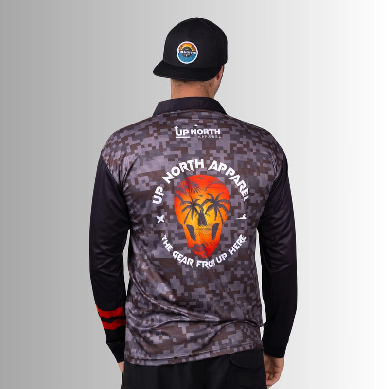 Up North Apparel - Skull Island Fishing Jersey