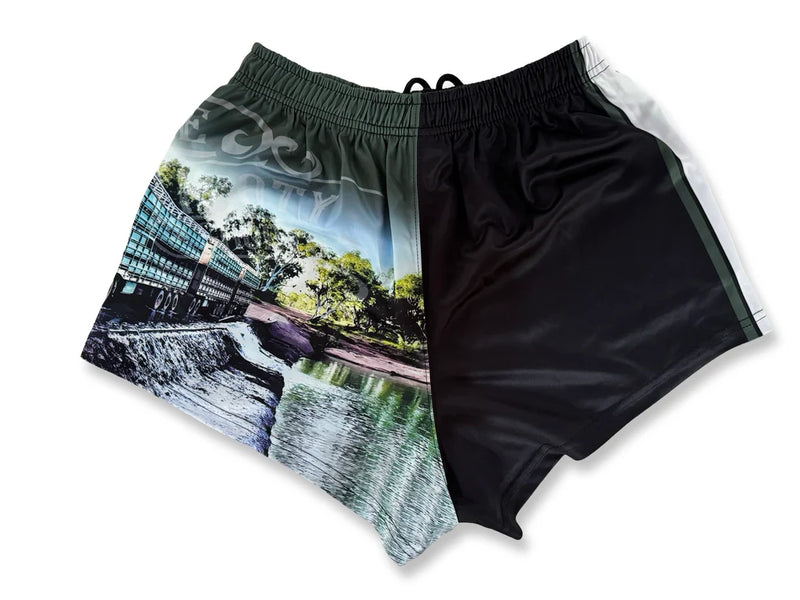 AFS Green Truck Footy Shorts - With Pockets