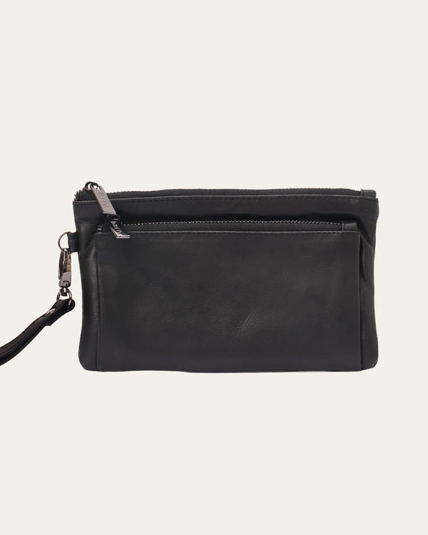 Bare Leather - Mangrove Purse / Black
