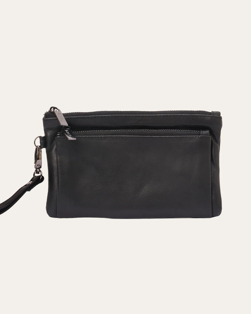 Bare Leather - Mangrove Purse / Black