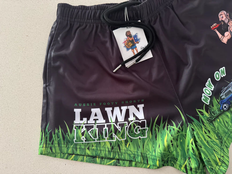 AFS Lawn King Footy Shorts - With Pockets