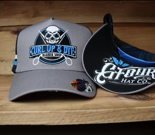 GFour Curl Up & Dye - Deep Fit Trucker Blue
