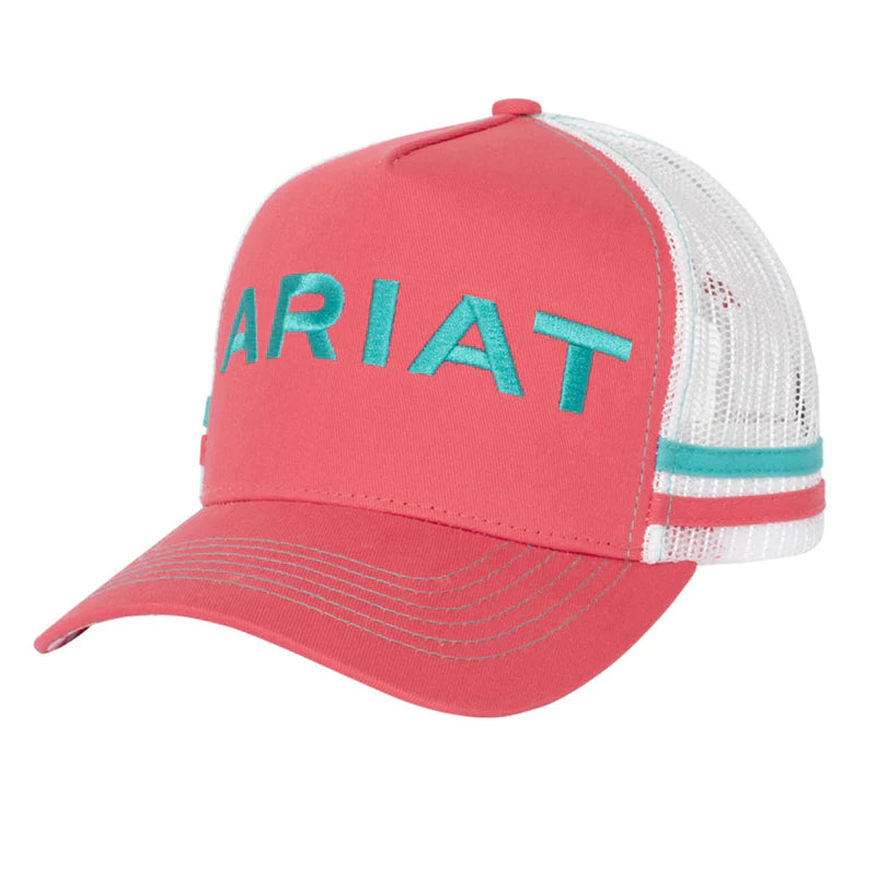 Ariat Patriot Trucker Cap -Raspberry