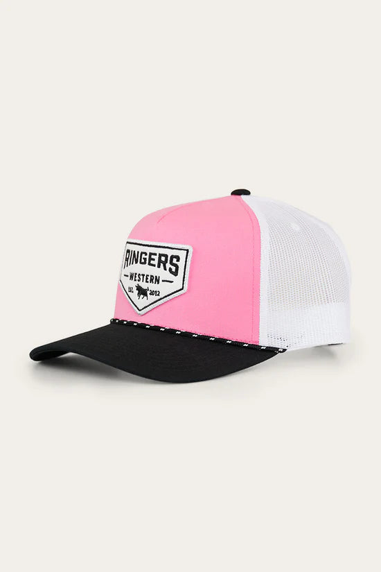 RINGERS WESTERN Garage Trucker Cap - Melon / Black