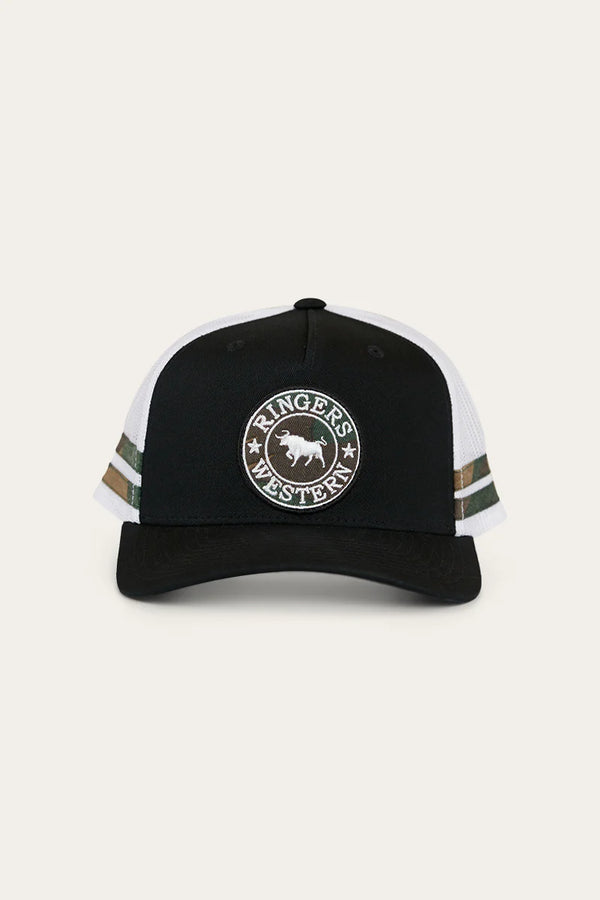 RINGERS WESTERN McCoy Kids Trucker Cap - Black/Camo