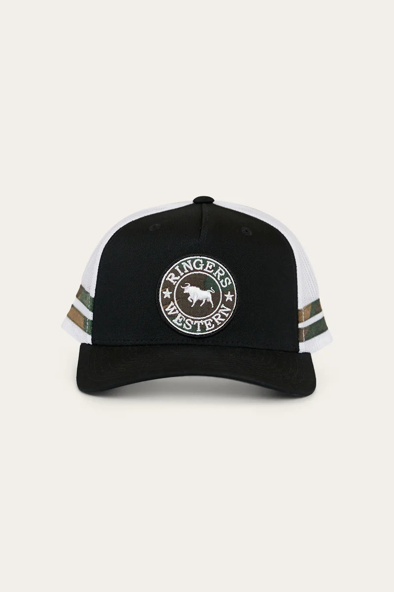 RINGERS WESTERN McCoy Kids Trucker Cap - Black/Camo