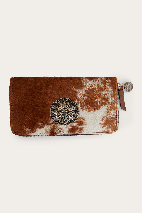 RINGERS WESTERN Sara Purse - Brown Cowhide (Copy)